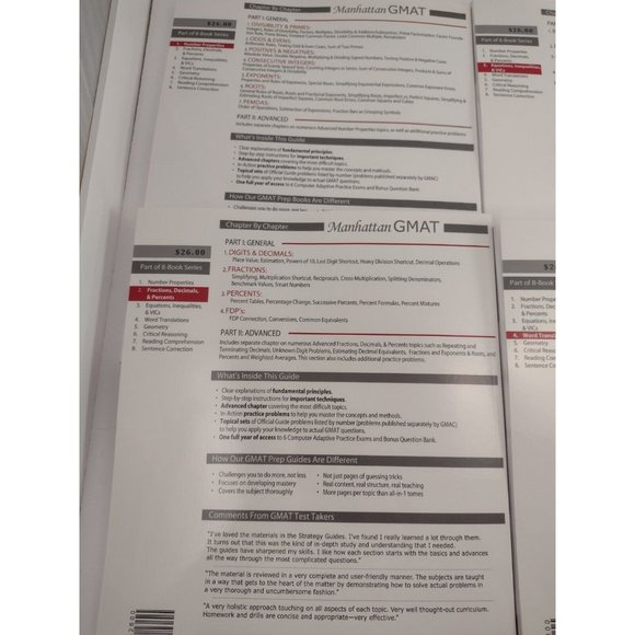 Manhattan Prep GMAT Official Strategy Guide Books 1-8 Fourth Edition Business - Picture 5 of 8